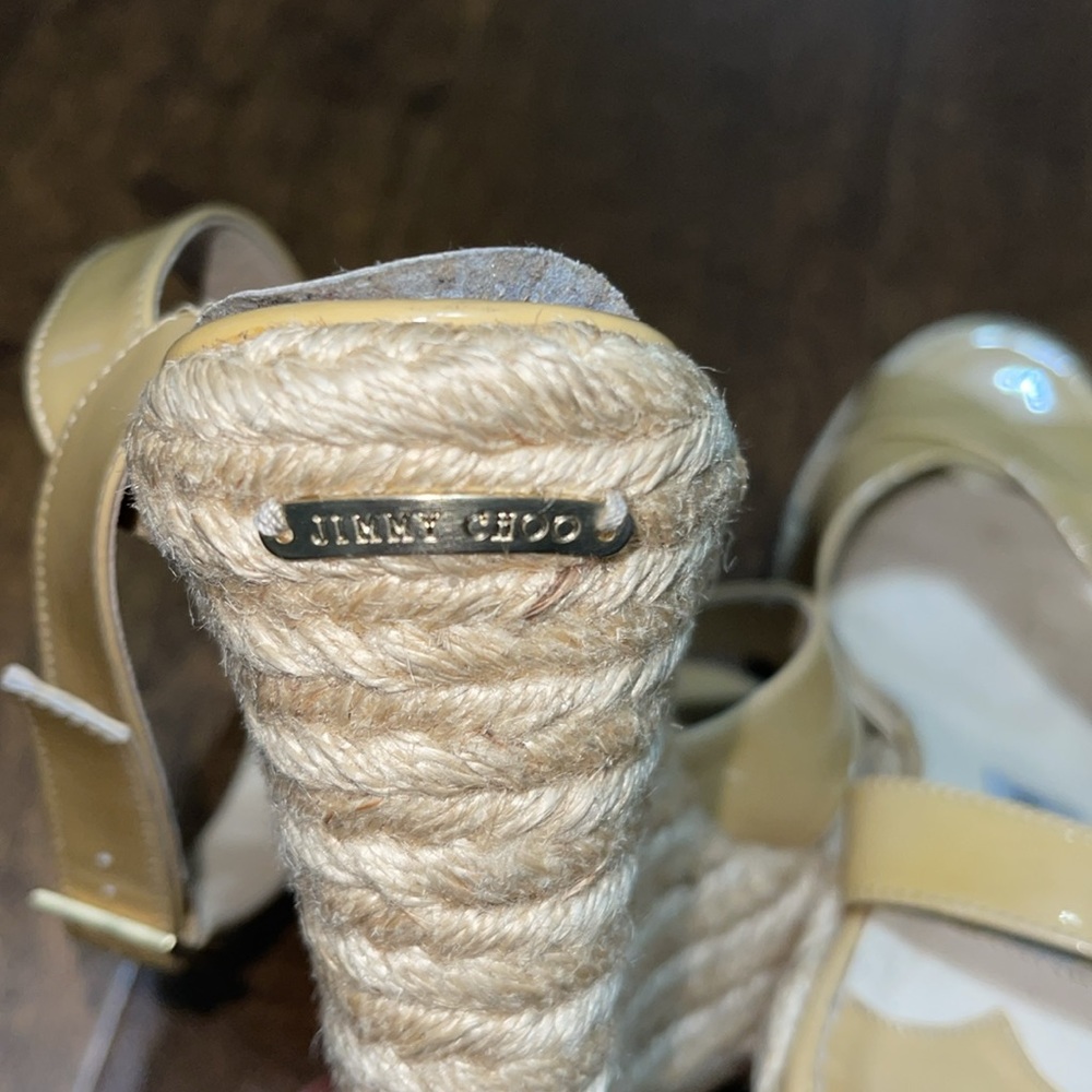 Jimmy Choo patent leather espadrilles - Picture 9 of 15